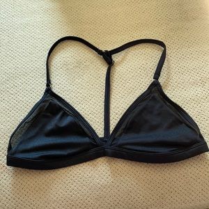 Victoria’s Secret Pink triangle bralette with cute netting detail
